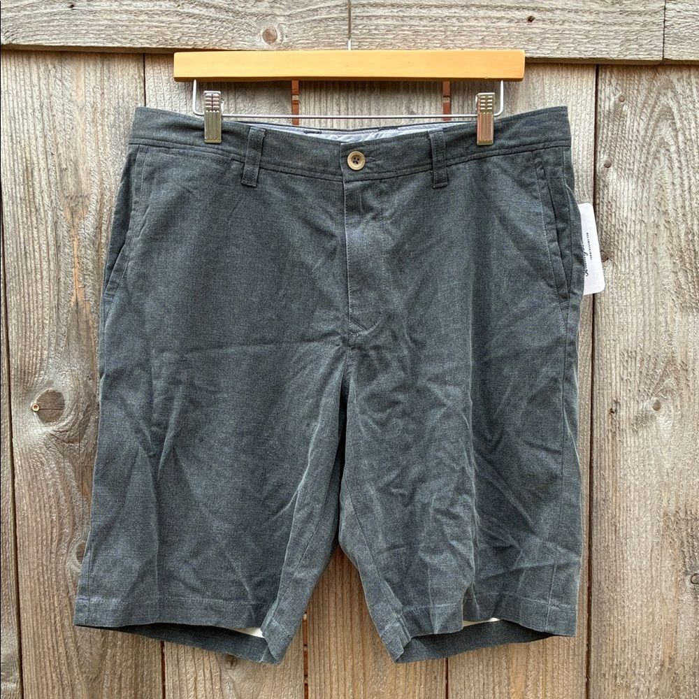 Tommy Bahama Silk Charcoal Flat Front Shorts